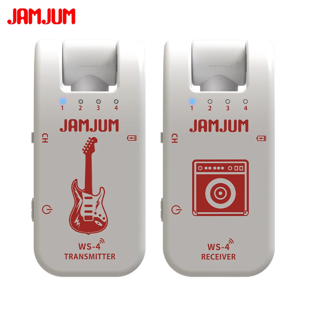 WS-4 2.4GHz Wireless Guitar Transmitter and Receiver