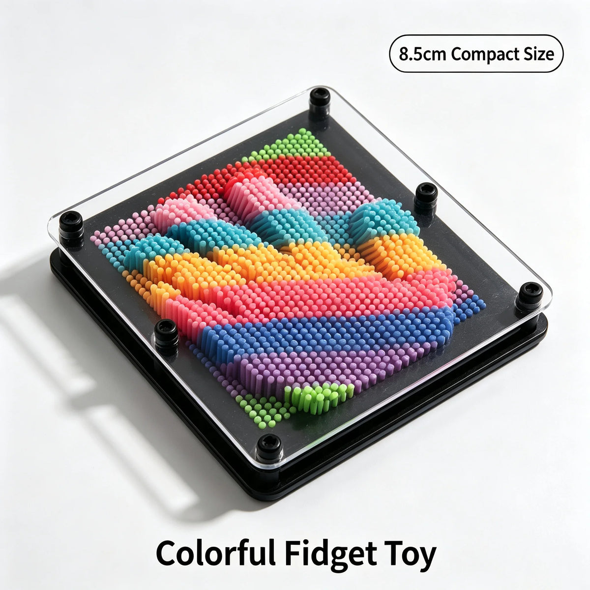 Mini 3D Pin Art Bord - 8,5 cm