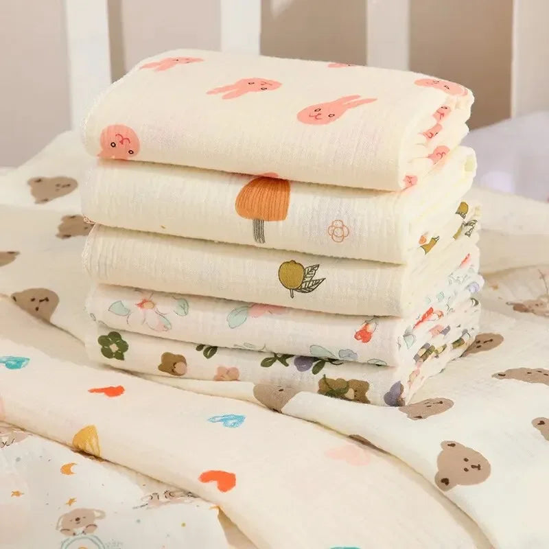 Baby Muslin Swaddle Blanket 80×80cm