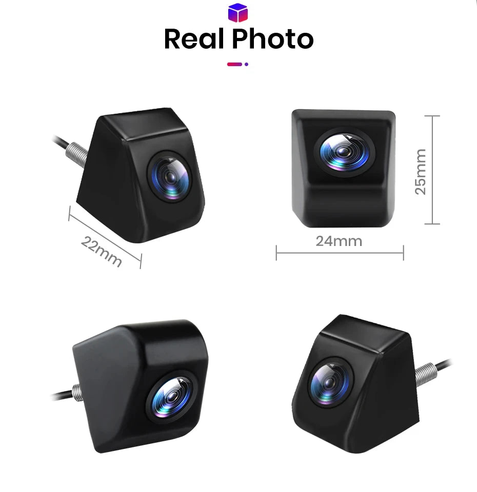 Junsun Car Rearview Camera AHD 720P Resolution WaterProof 140°Wide-Angle Reverse Backup Parking Camera For AI Smart Car Radio