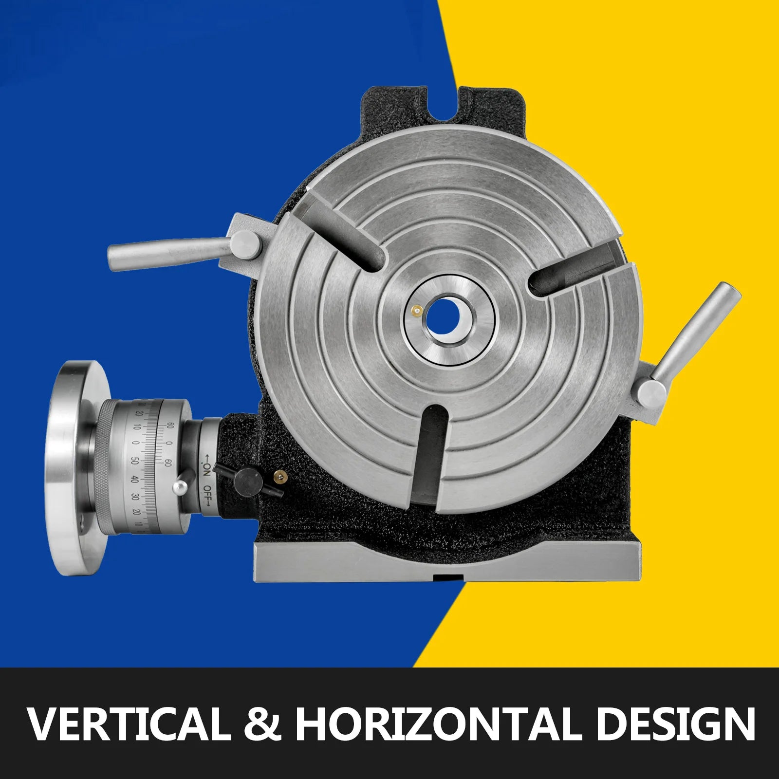 8" / 200mm Rotary Table HV8 Horizontal Vertical Milling Table MT3