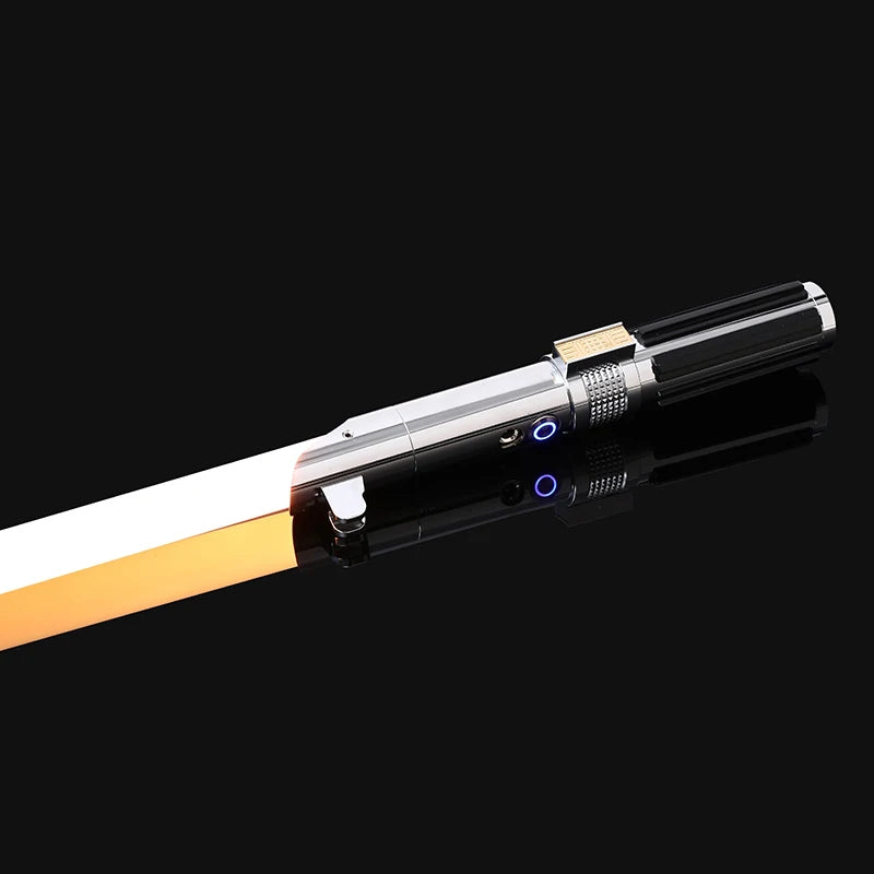 Sabre laser en métal RGB rechargeable avec effets sonores