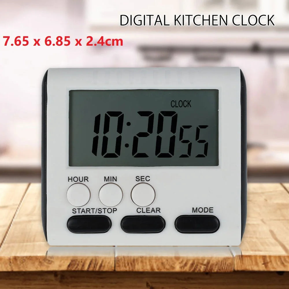 Wind-Up Kitchen Timer, Mechanical 60-Minute Dial, 4 Styles
