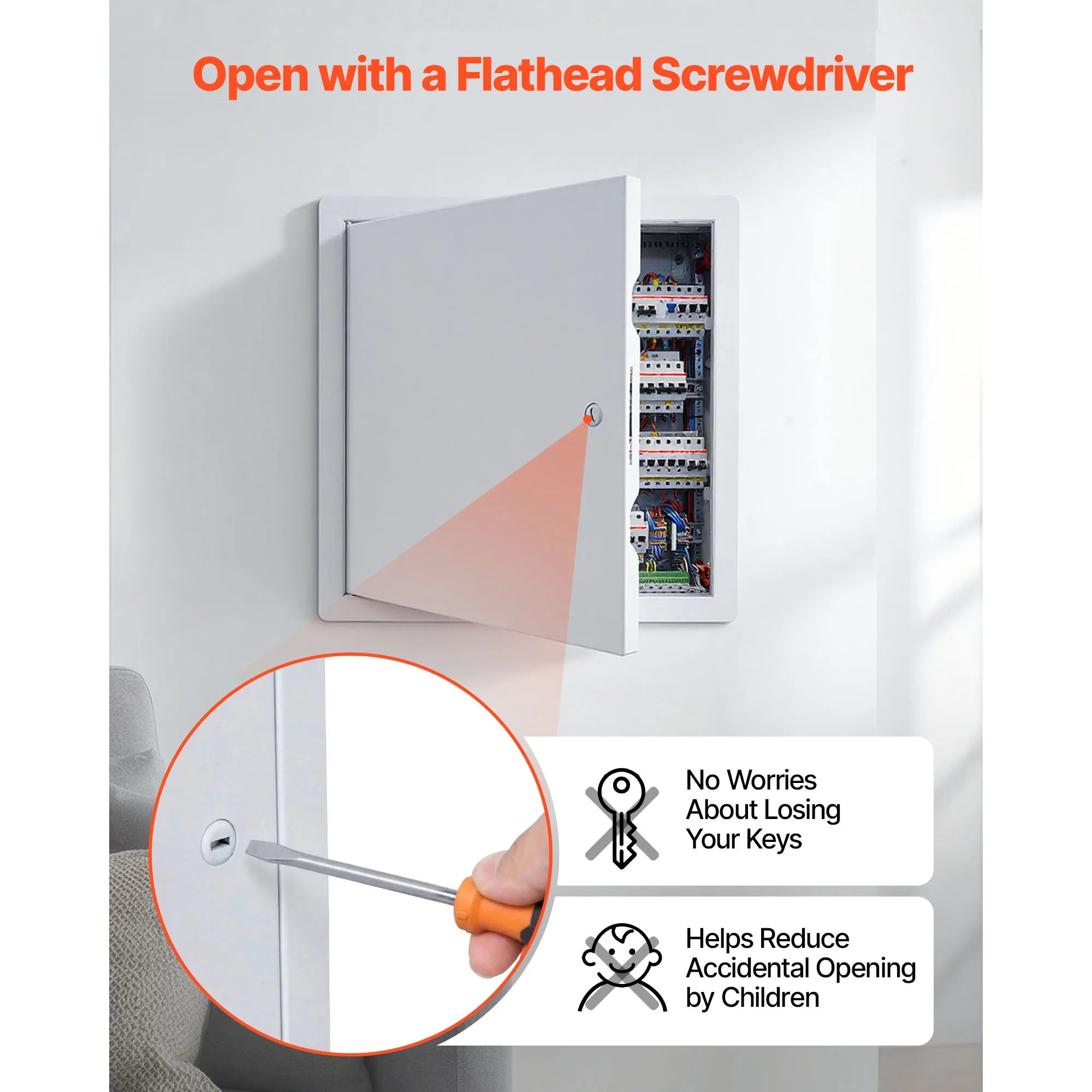Drywall Access Panel Hinged Steel Door for Wall Ceiling Maintenance