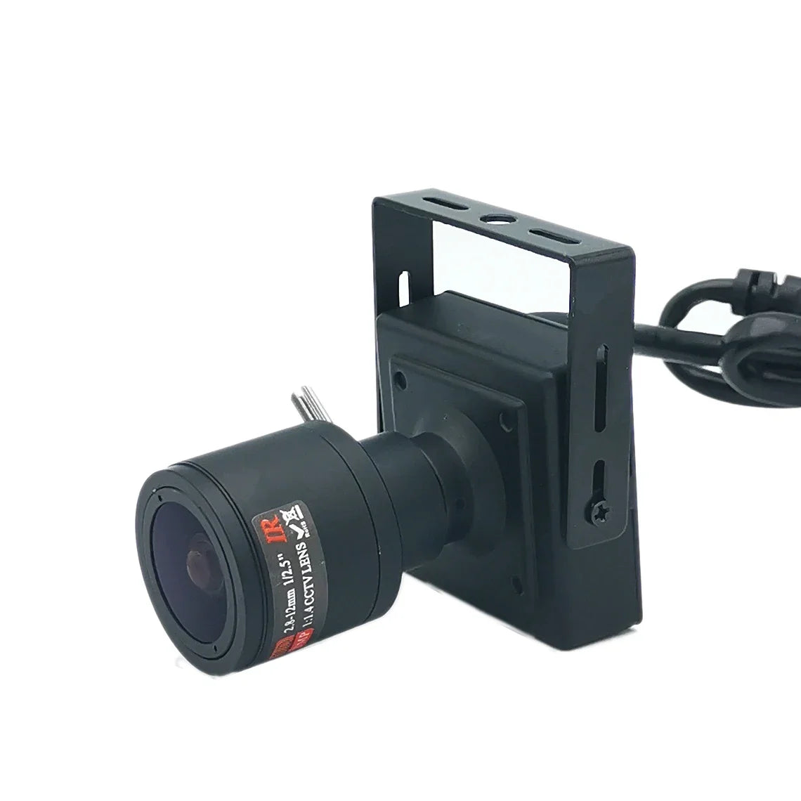 8MP 4K Indoor IP Camera with PoE and Manual Zoom