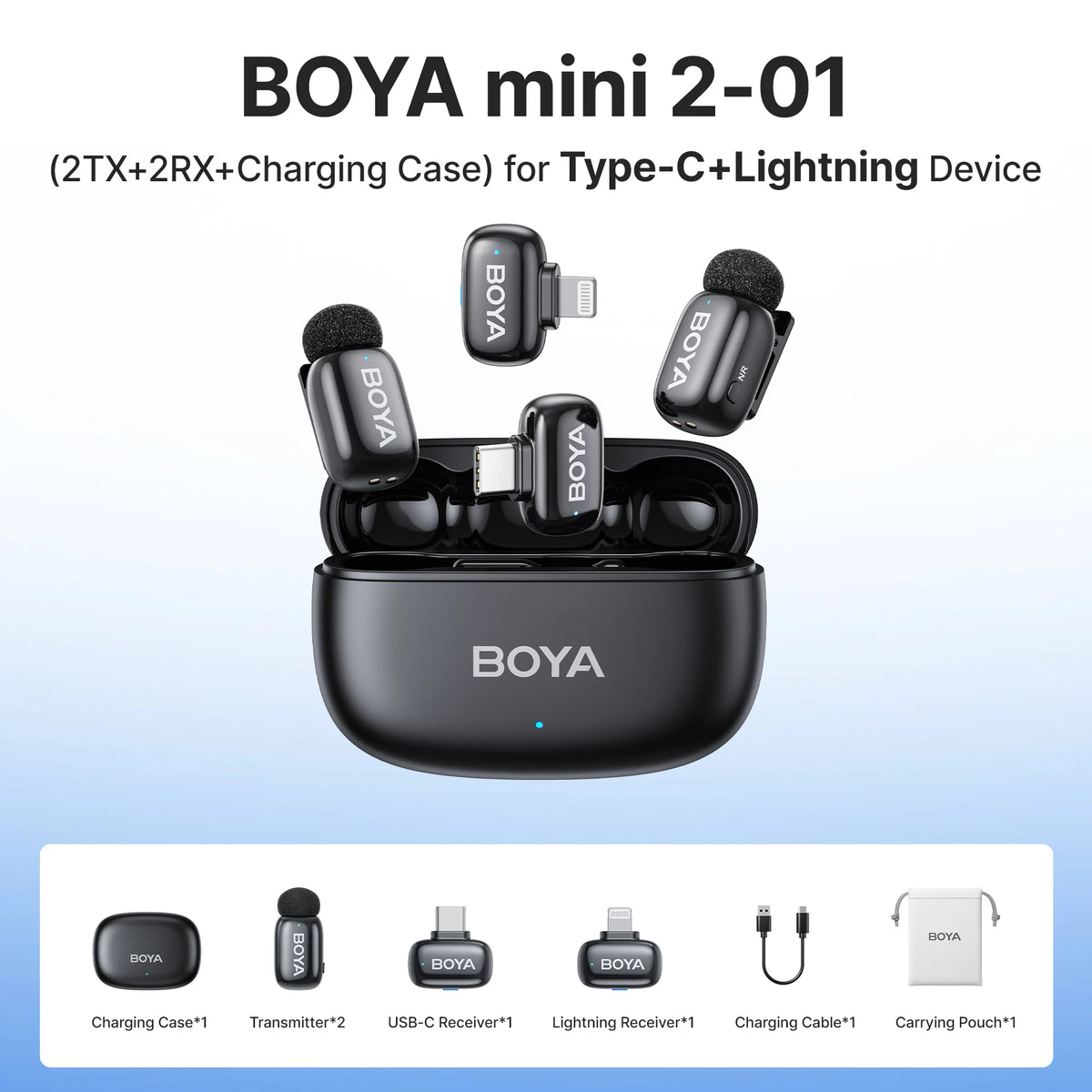 Mini 2 Wireless Lavalier Microphone System