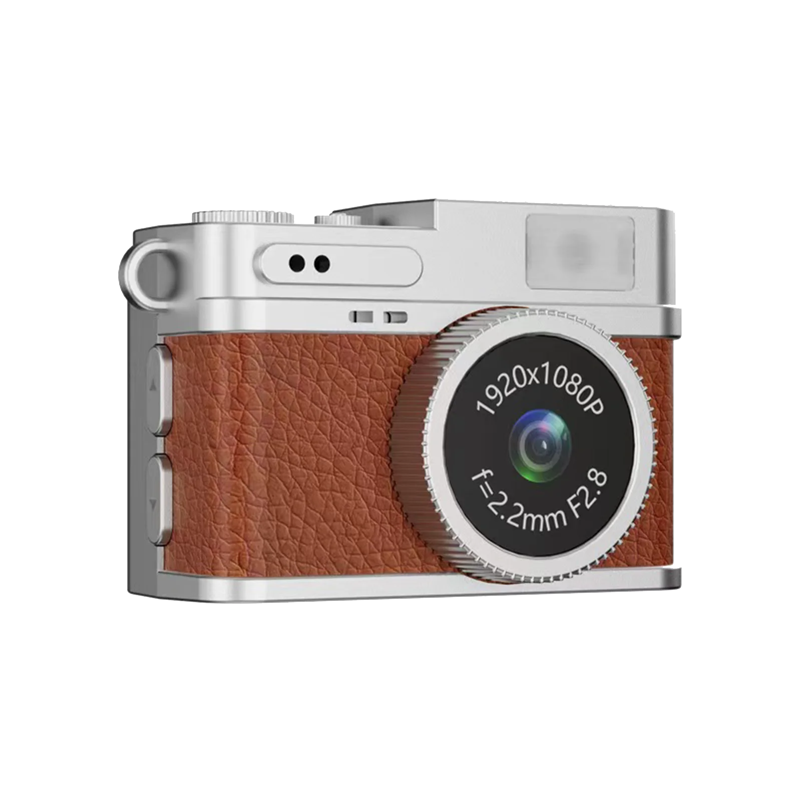 Retro Digital Camera 1080P Video Recorder LED Fill Light 0.96 Inch IPS Screen Portable Mini Digital Camera