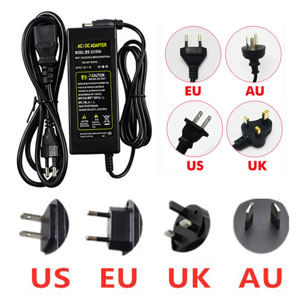 Adapter zasilania DC - opcje 5 V, 12 V lub 24 V