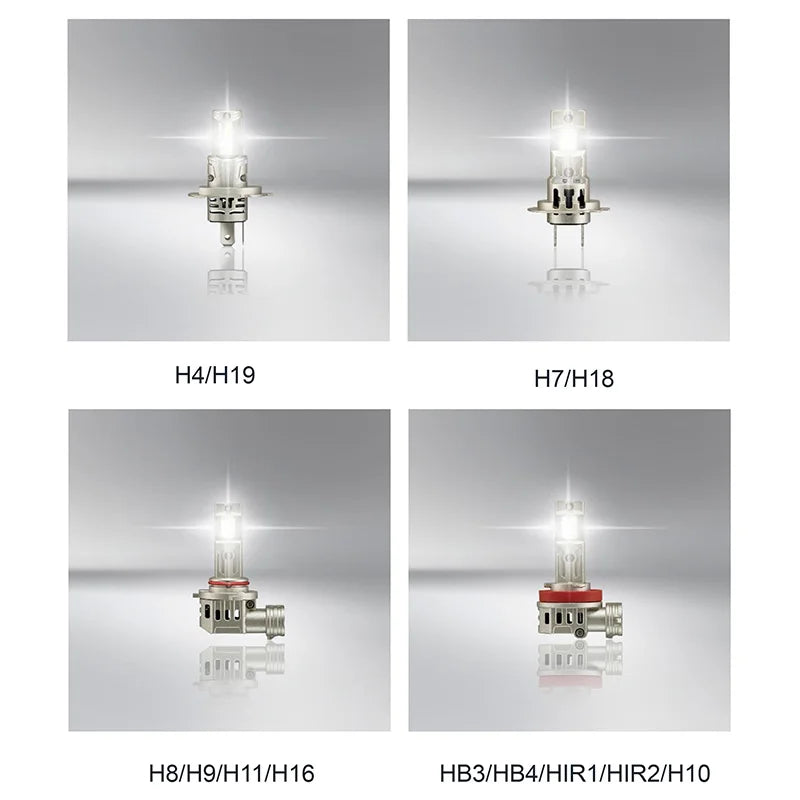 OSRAM Essential LED H4 H7 H11 auto prednje svjetlo, jednostavno plug & play, H8 H9 H10 H16 H18 H19 HB3 HB4 HIR1 HIR2, auto bijelo LED svjetla