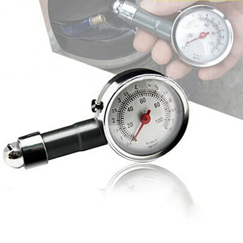 Tyre Pressure Gauge with Deflation Valve