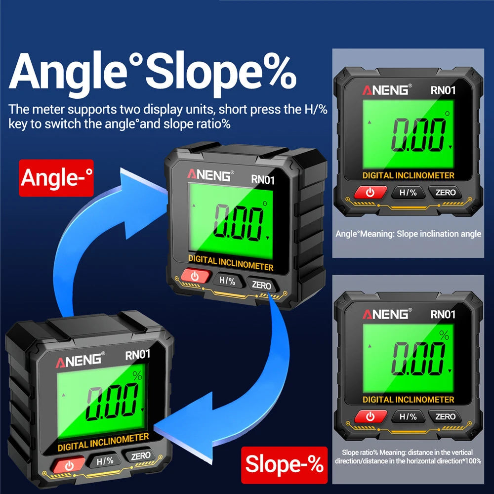 Digital Magnetic Angle Gauge