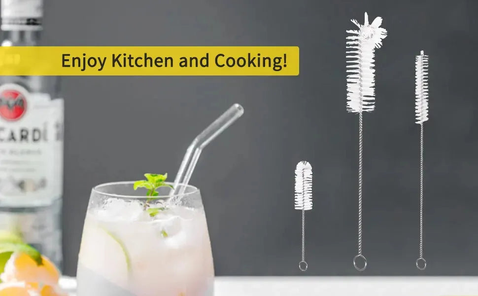 Bottle Cleaning Brushes Kitchen Nylon Multifunction Brush Set