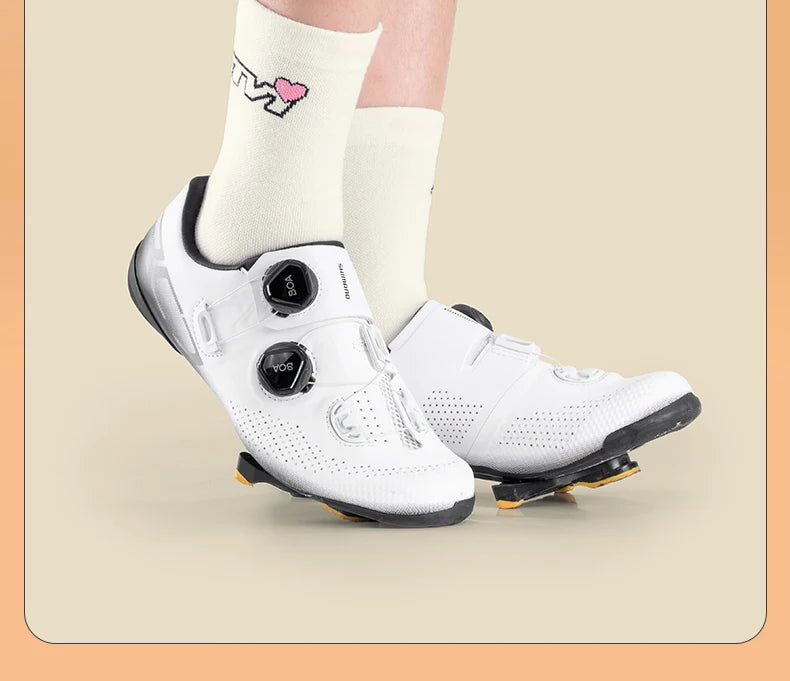 Wool Cycling Socks Moisture-Absorbing Warm Socks for Riding & Hiking