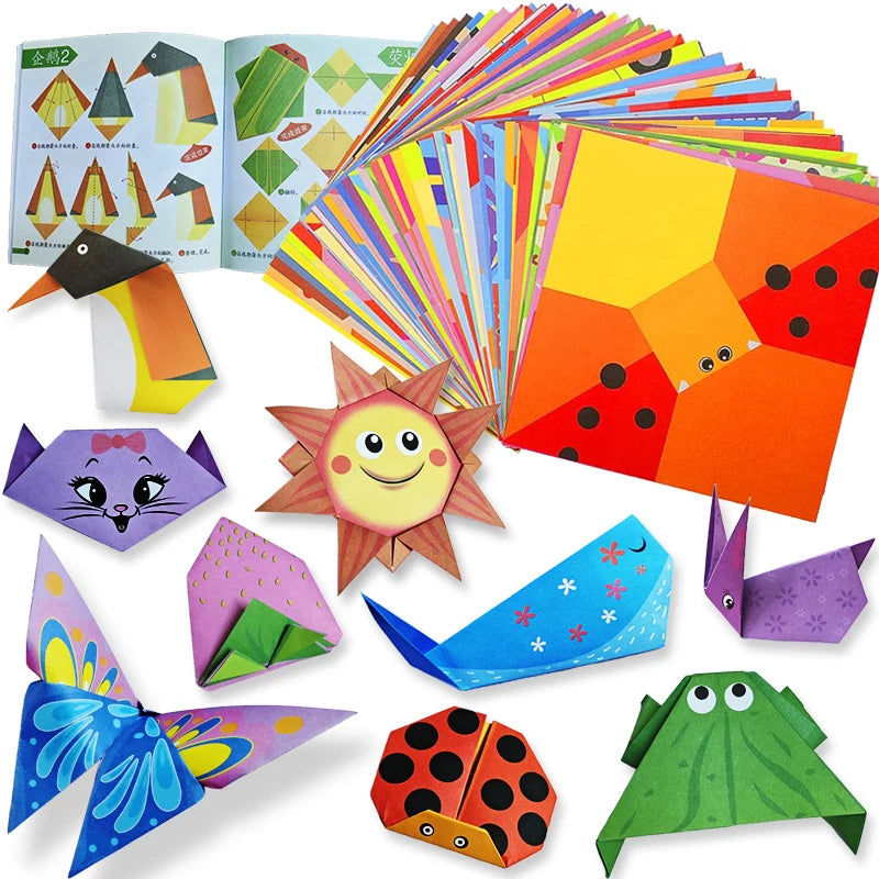 Origami Paper Craft Set, 30 or 96 Sheets