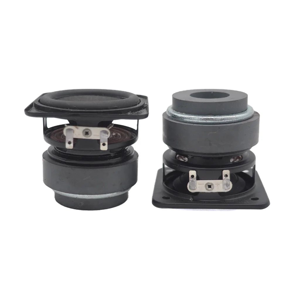 2 haut-parleurs de 2 pouces, 4 Ohm, 12W, large bande, double aimant, pour home cinéma, longue excursion, DIY, Bluetooth, voiture