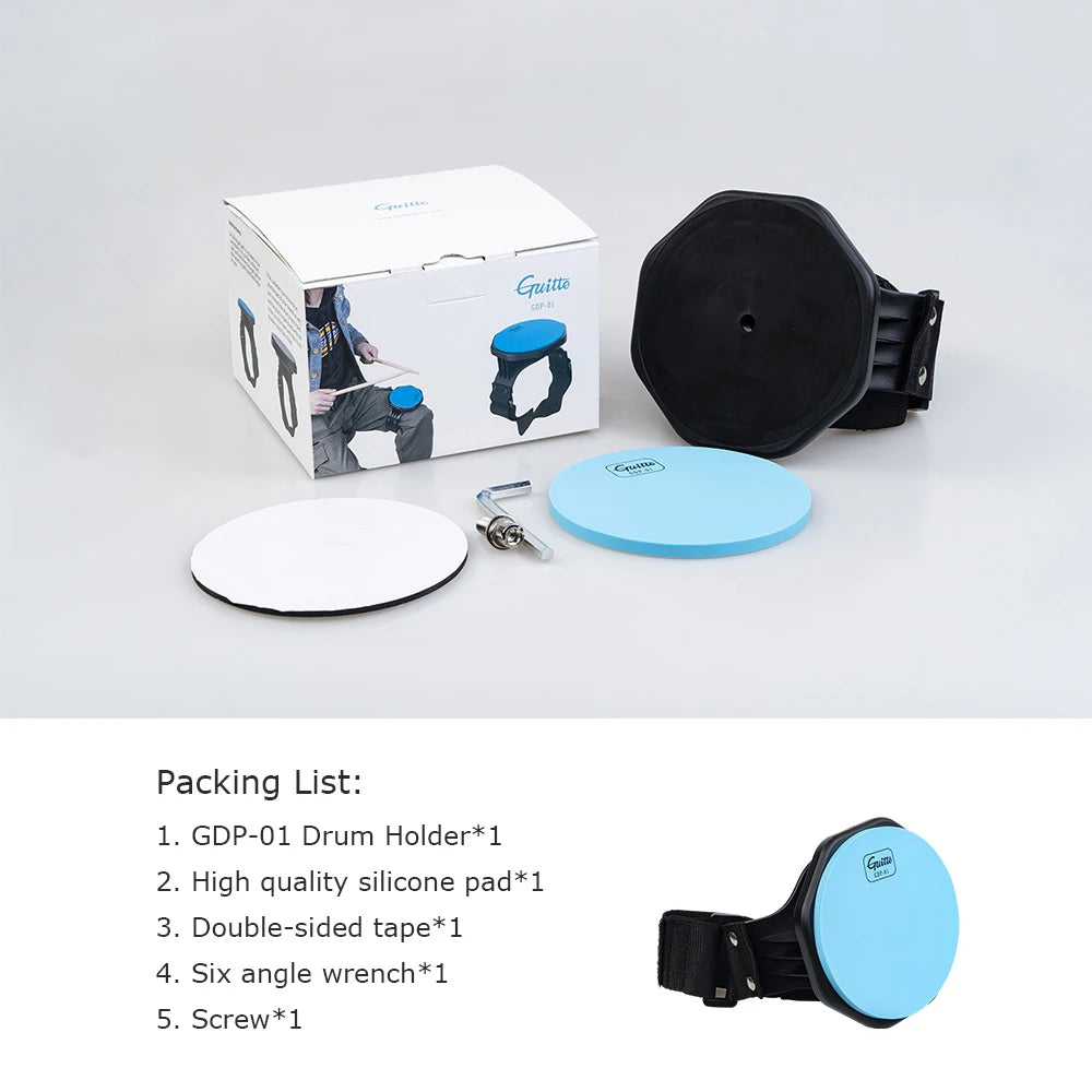 GDP-01 Strap-On Drum Practice Pad, 5 Inch