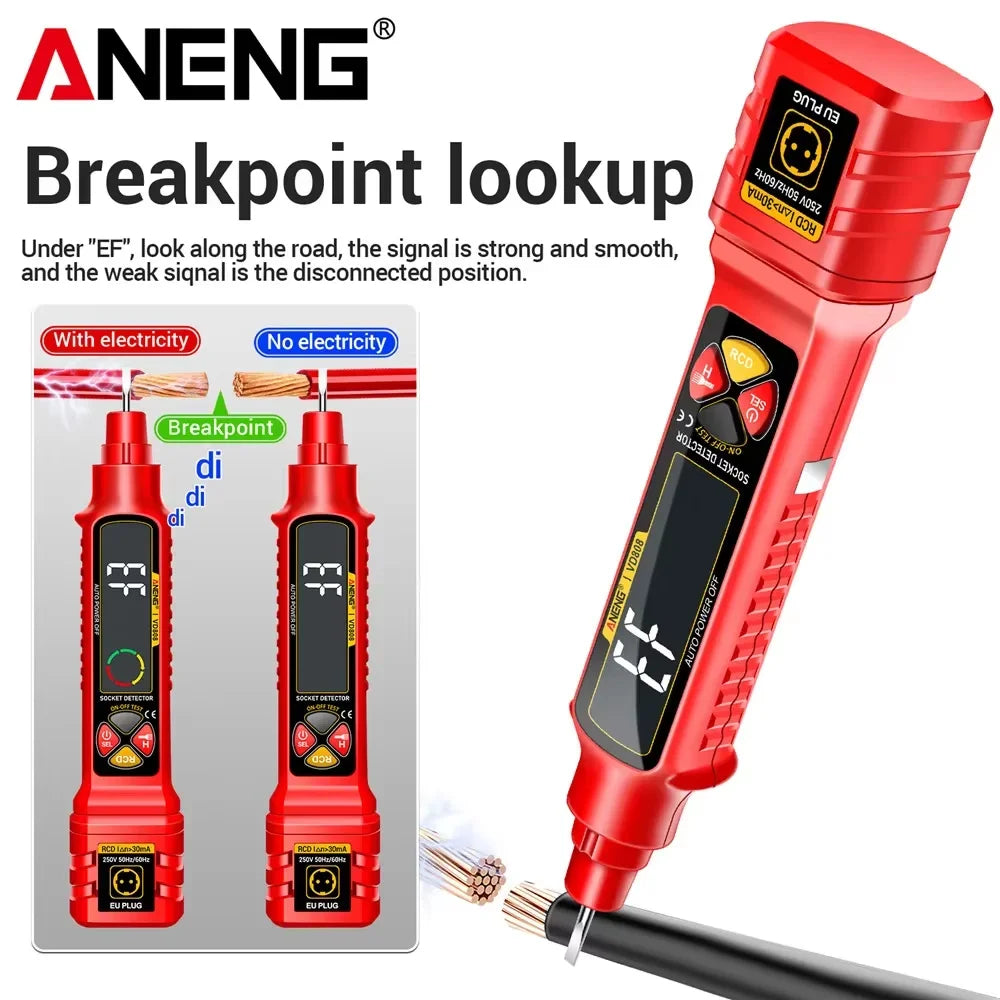 VD808 Socket and Circuit Tester - EU/US Options
