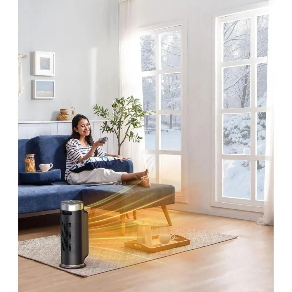 1500W Smart Space Heater with WiFi, App Control & 24H Timer
