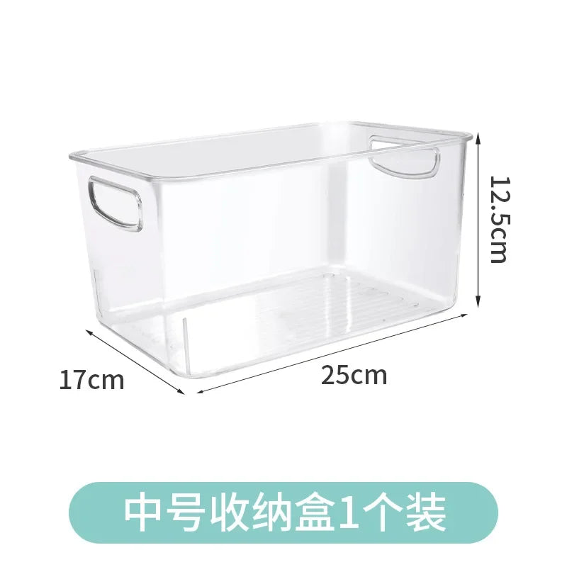 Stackable Refrigerator Storage Box and Can Organizer