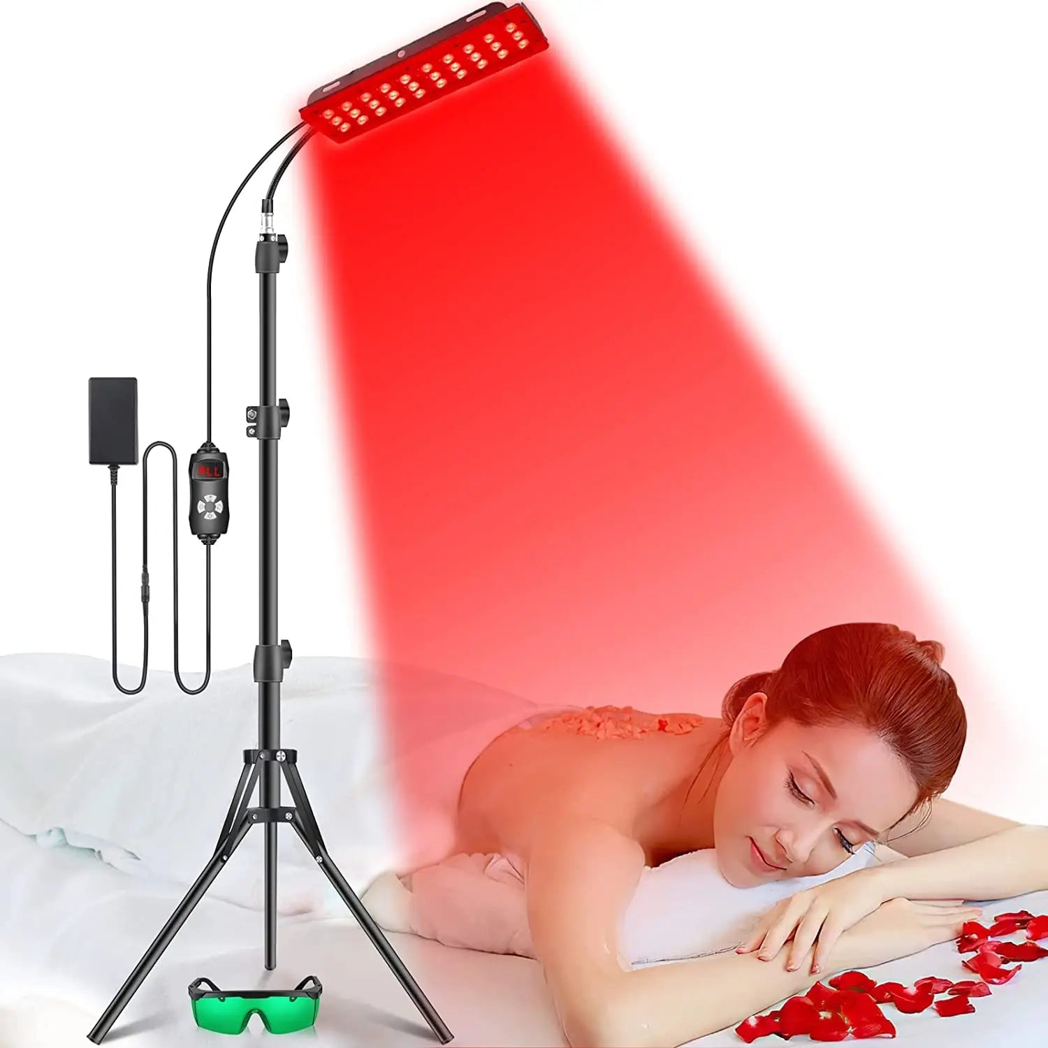 LED Red Light Healthcare Lamp For Full Body Face Near Infrared Light sauna for Joint Muscle Relieve Beauty Health Gadget 