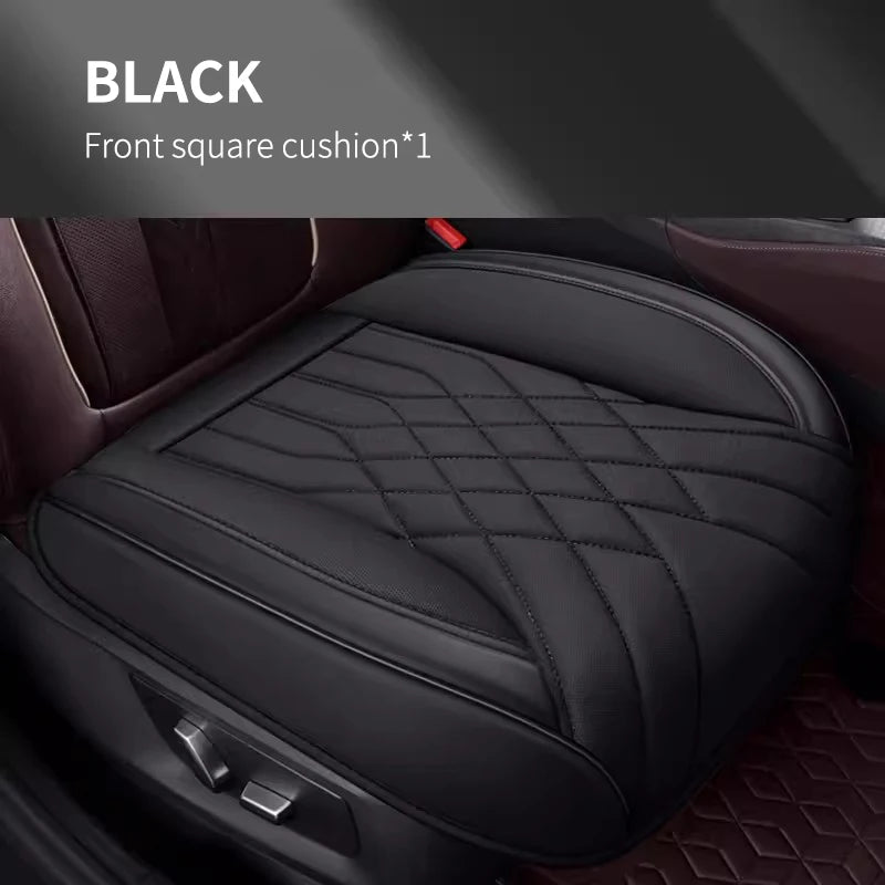 SEAMETAL Luxury Car Seat Cover Full-Wrapped Seat Cushion Wear-Resistant Anti Scratch Auto Seat Protector Universal for Sedan Suv