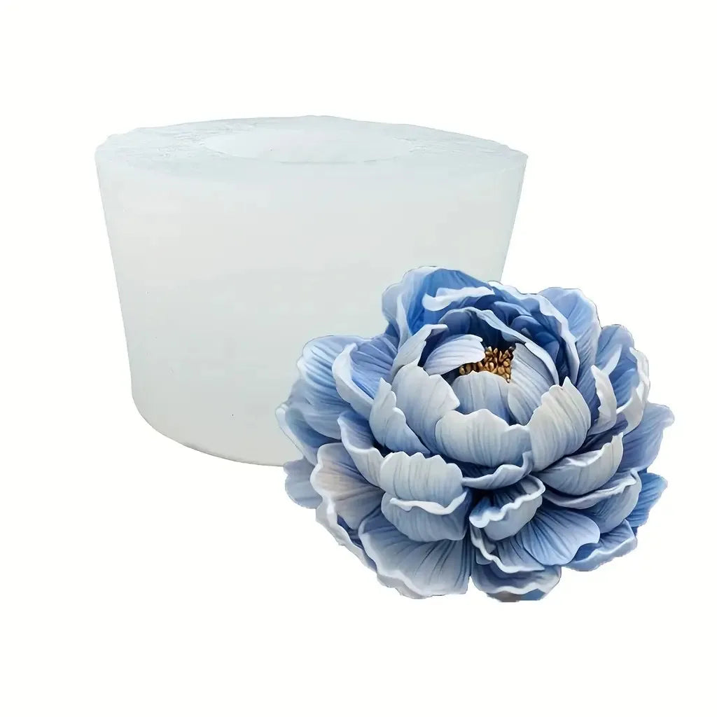 Forma silikonowa z wzorem vintage kwiatów do rękodzieła DIY