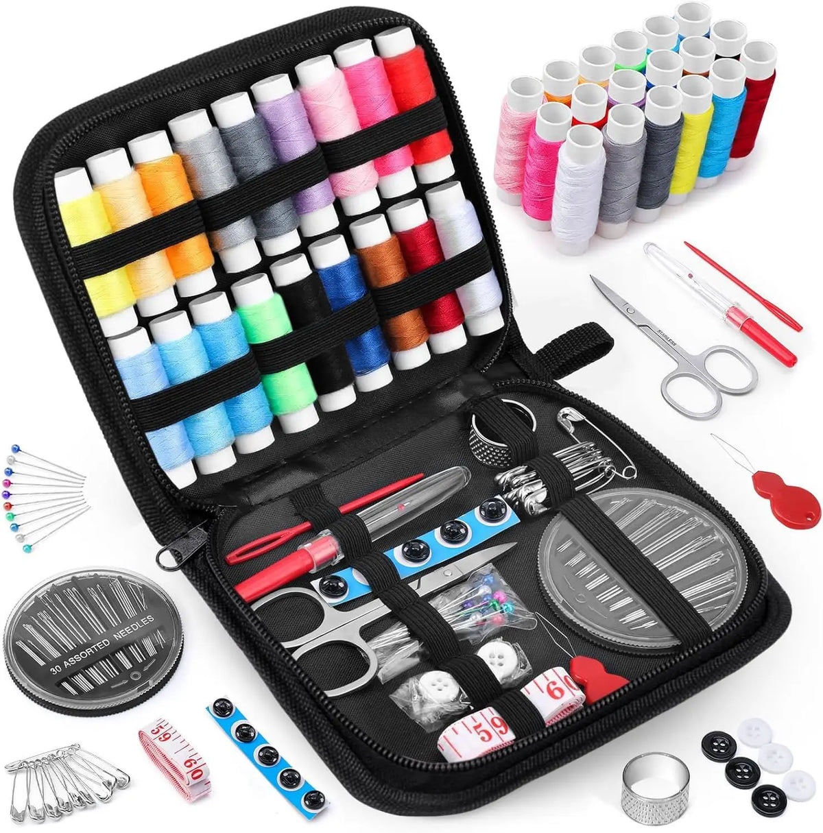 DIY Sewing Kit with Storage Box