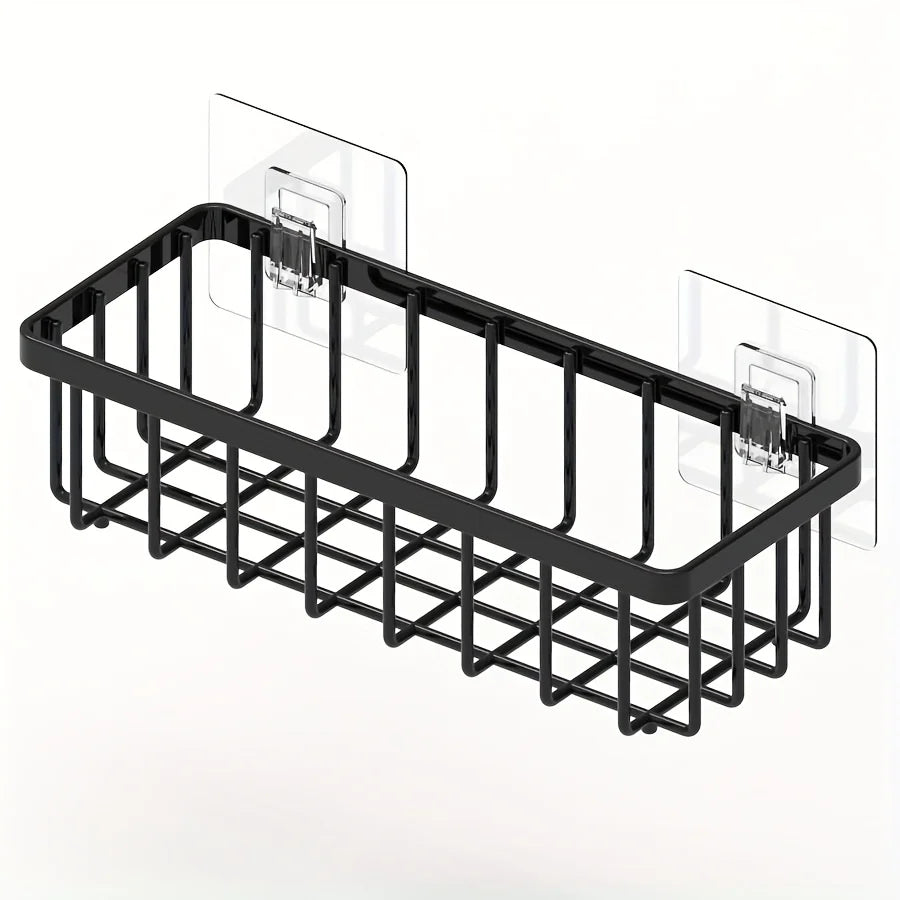 Kitchen Sink Organiser, No-Drilling Sponge and Brush Rack
