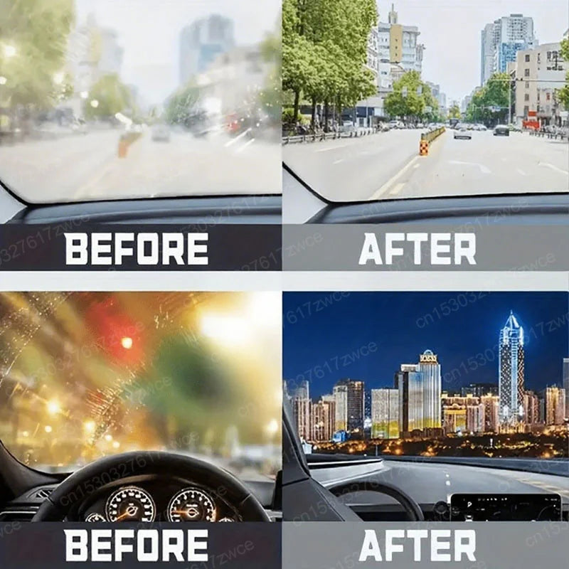 Car Glass Coating Kit: Hydrophobic Windshield Polish 🚗 