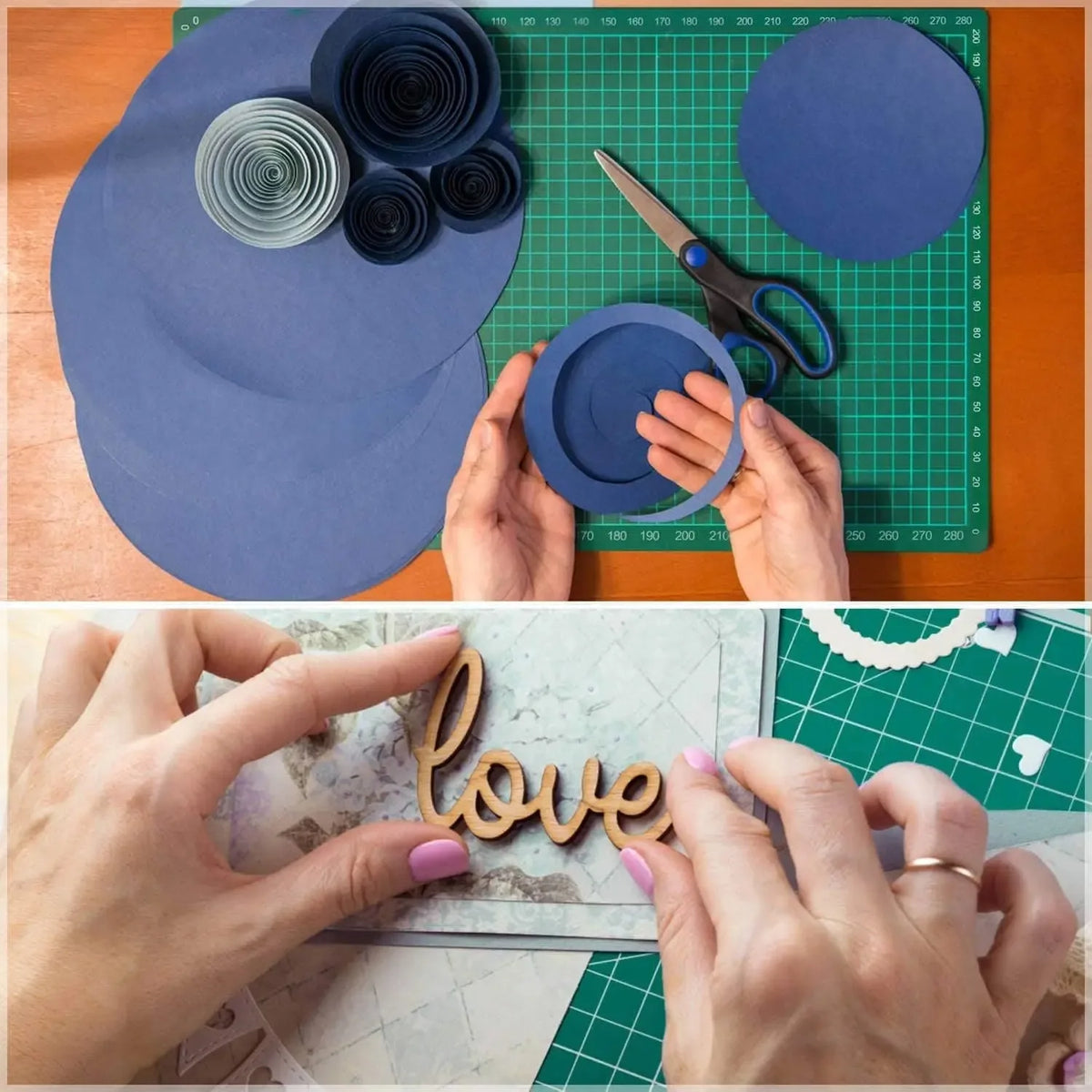 PVC Cutting Mat 10 × 30 cm, Double-Sided and Self-Healing