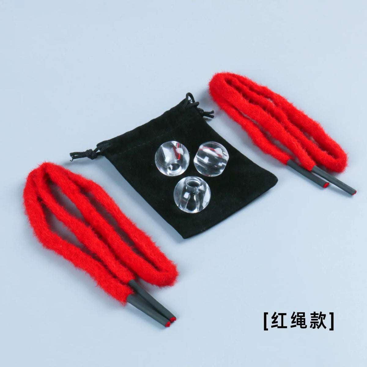 Rope-Through-Balls Magic Prop