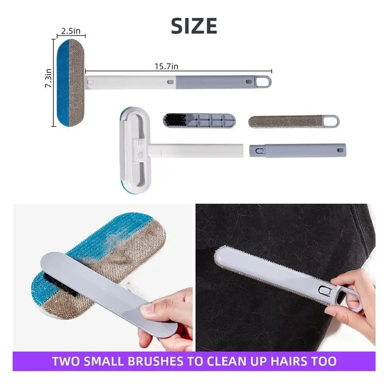 Cat Hair Remover Furniture Reusable Roller