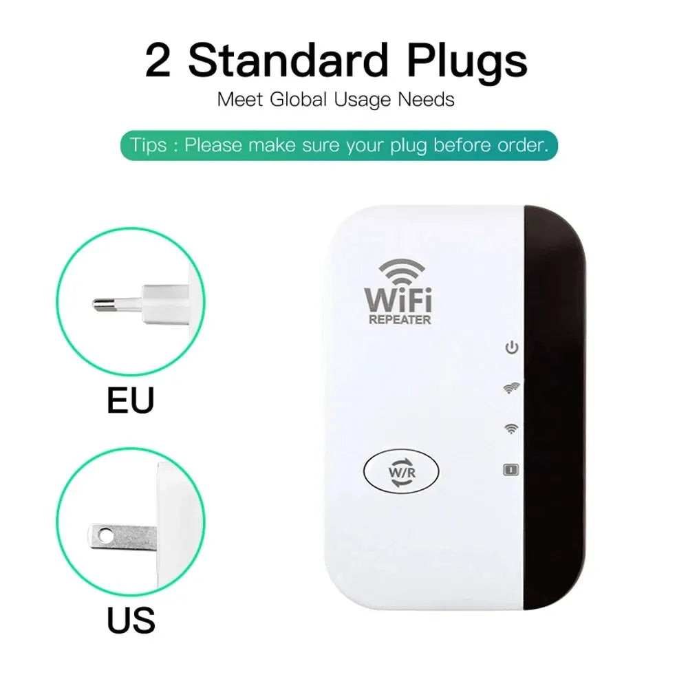 300 Mbps Wi-Fi Range Extender - 2.4 GHz