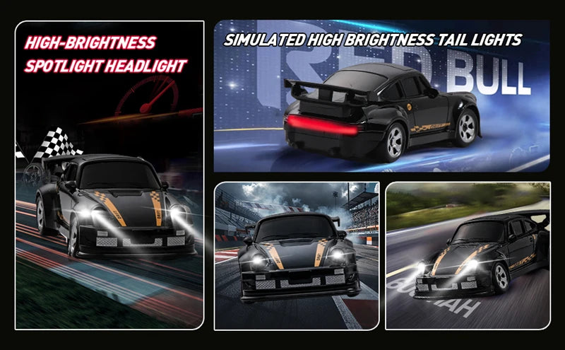 1/64 High‑Speed Drift RC Car 4WD Mini Racing Model