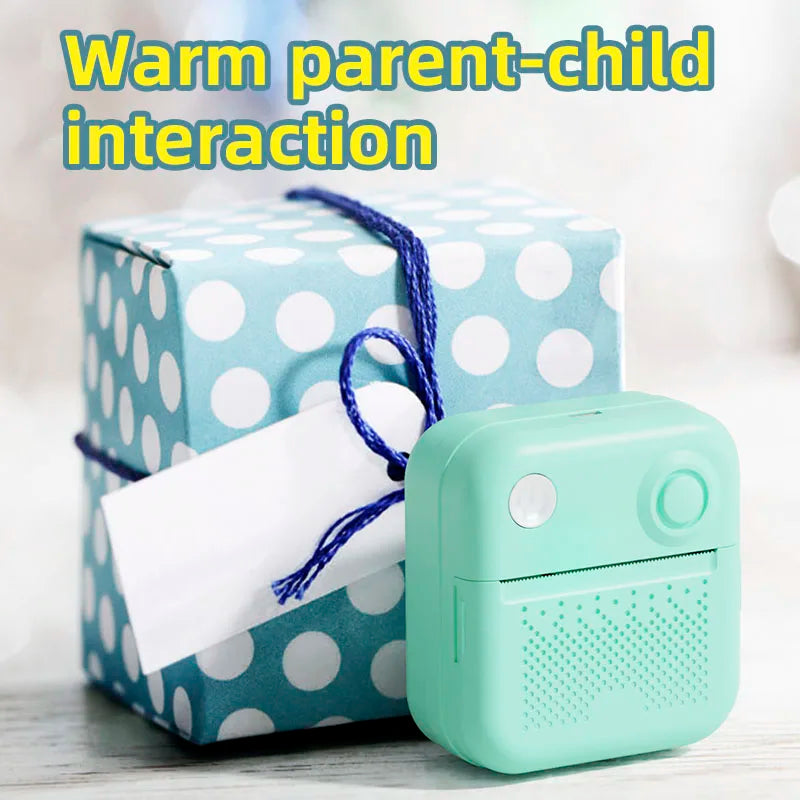 Thermal Laber Printer MINI Wirelessly BT 203dpi Photo Label Memo Wrong Question Printing With USB Cable Imprimante Portable