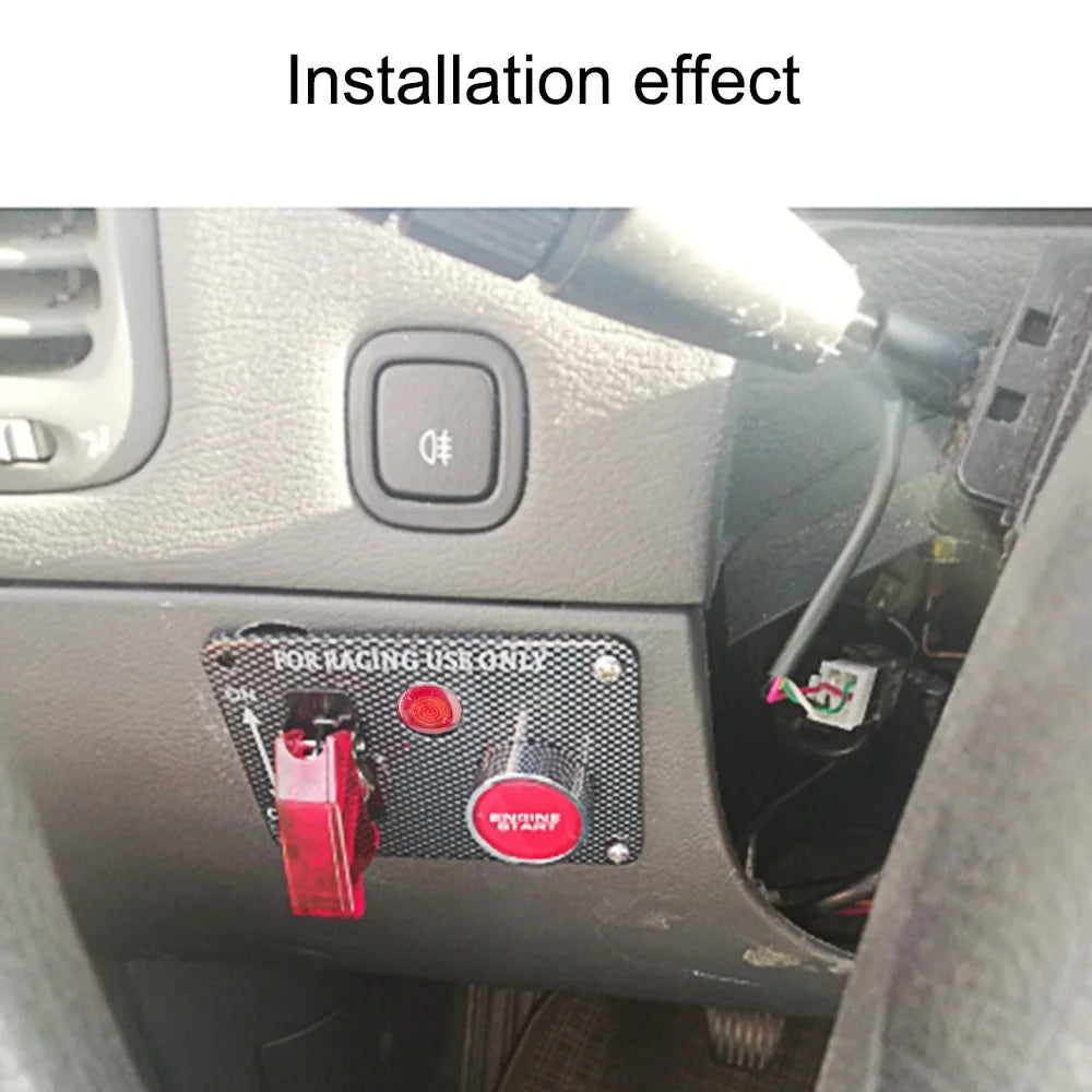 12 V Engine-Start Switch Panel with Relay