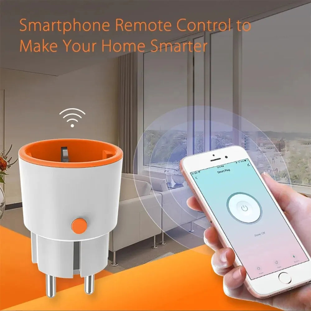 EU Zigbee Smart Plug with Energy Monitoring