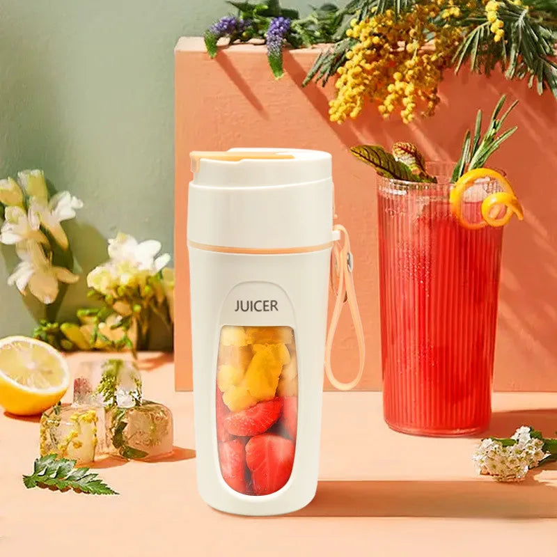 Portable Mini Juicer Blender, 8 Stainless Steel Blades, Tritan Cup
