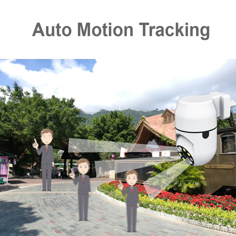 PTZ IP Security Camera for Full 360° Home Surveillance