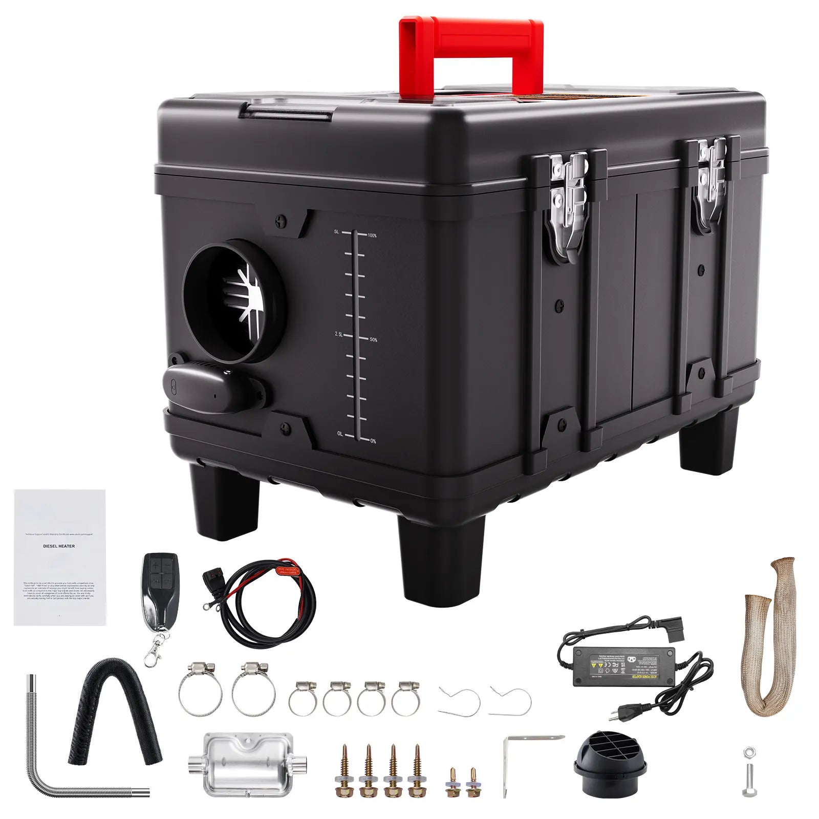 8KW Diesel Air Heater with Bluetooth & CO Alarm for Vehicles