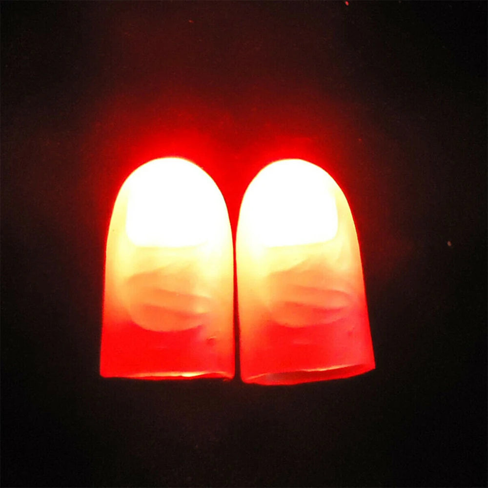 LED Finger Light Magic Props – 2, 4 or 6 Pieces