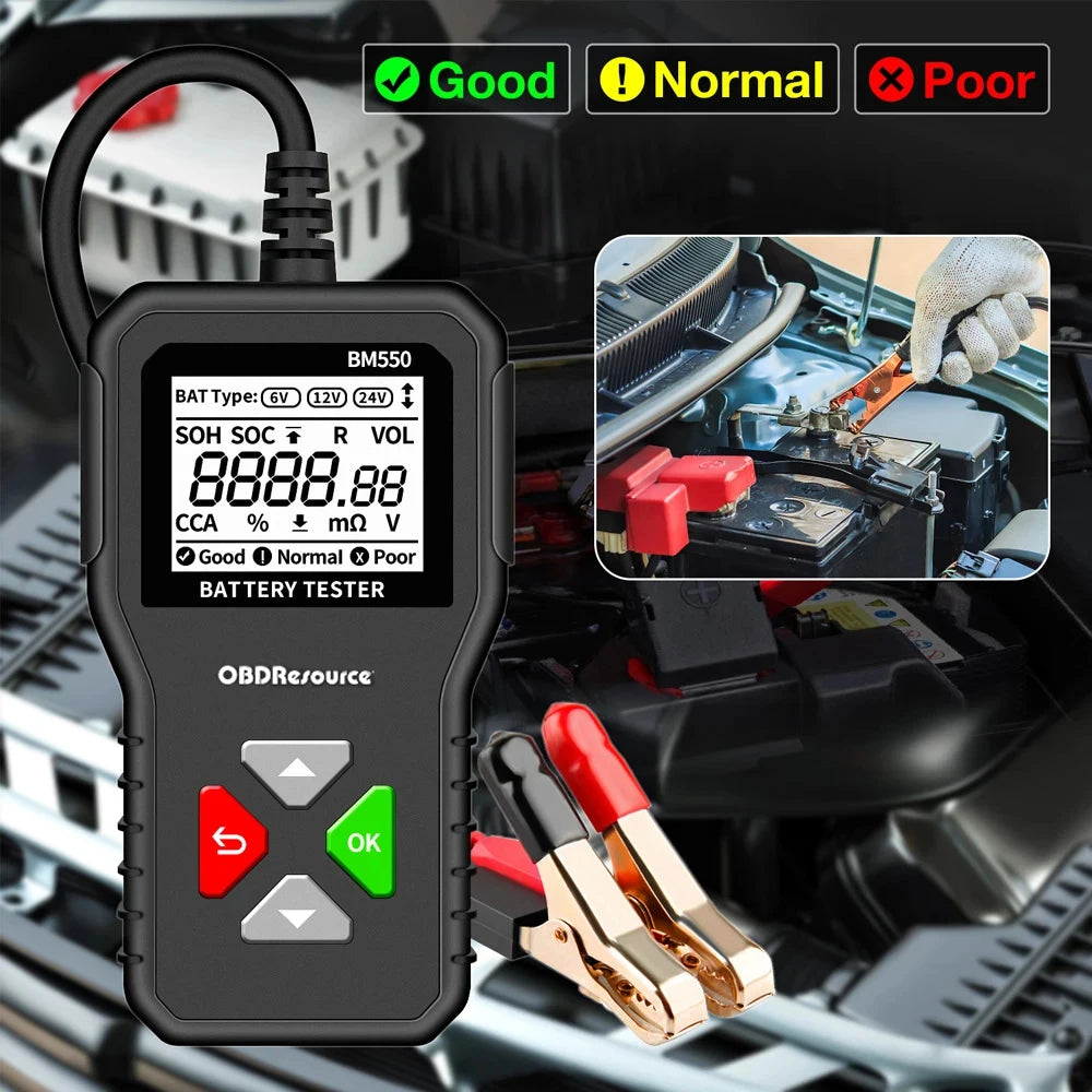 BM550 Vehicle Battery Tester