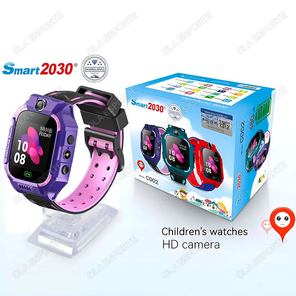 Kids' 2G Anruf-Smartwatch mit SOS-Taste