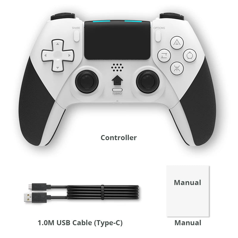 Bluetooth Wireless Controller for PS4 & PC 🎮 