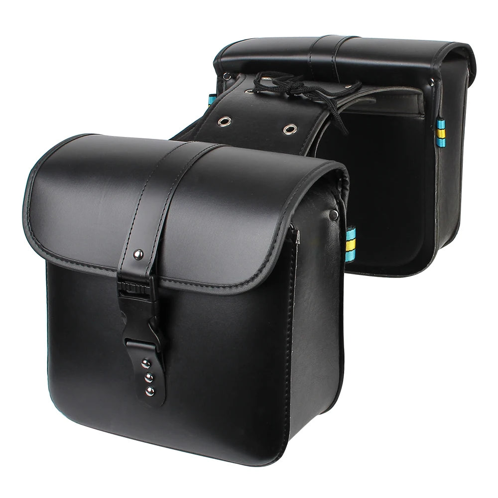 Motorcycle Saddlebag Pair or Separate Storage Bag