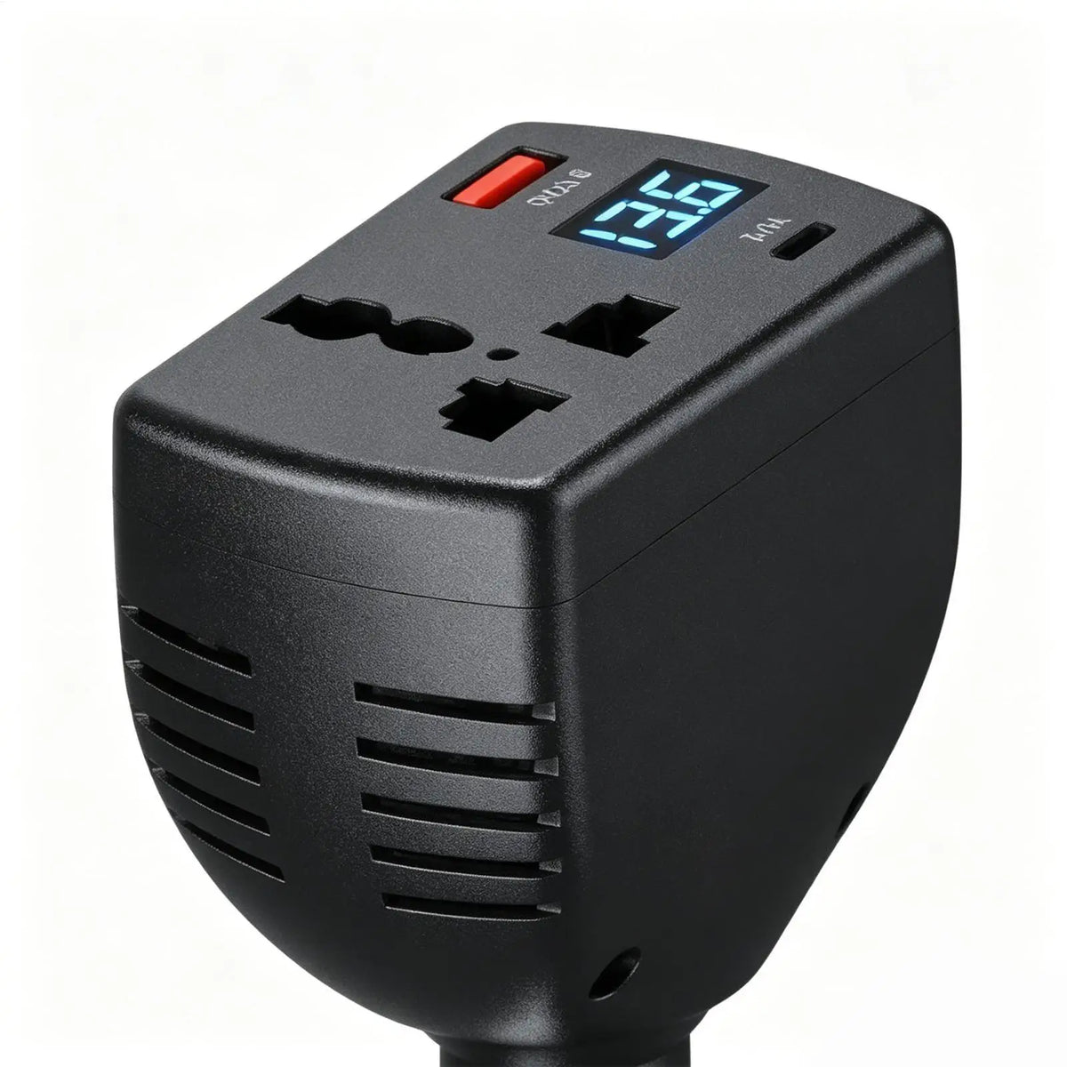 Car Laptop Charger 150W DC 12V To AC 220V Fast Charging Converter Car Plug Charger for Truck Suv Rv Boat Road Ride Trip Travel