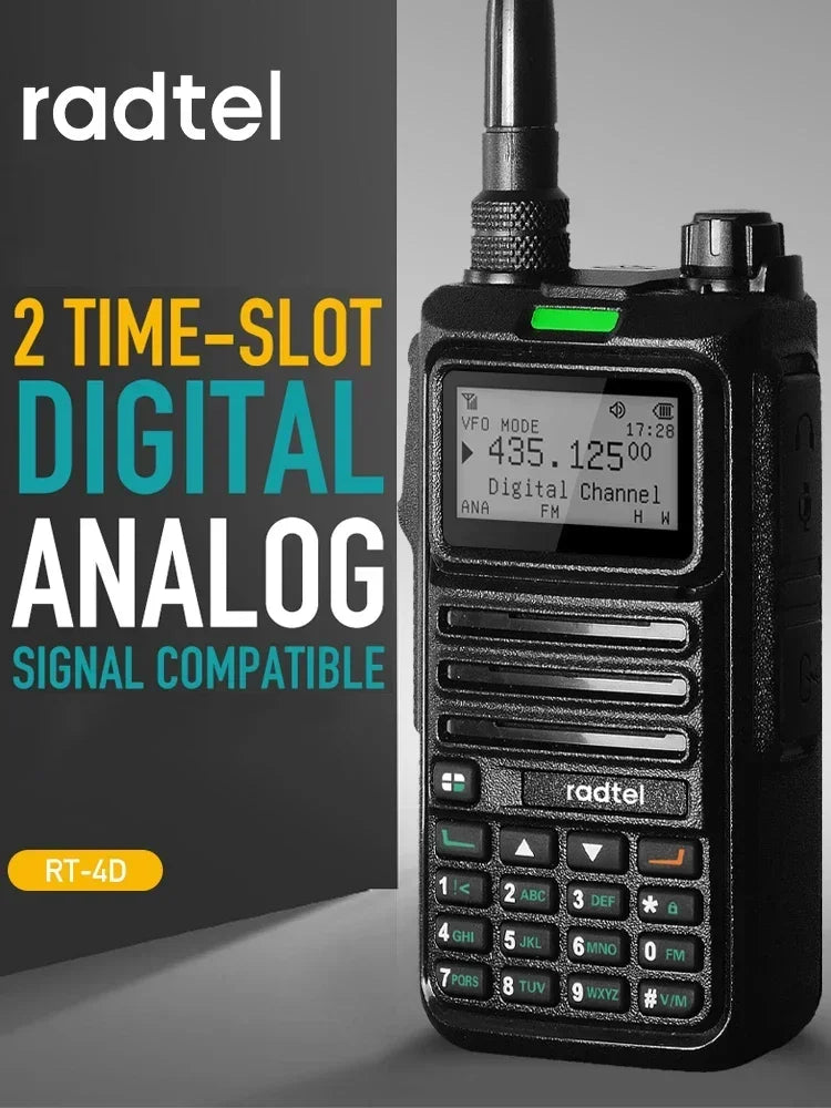 RT-4D DMR Digital and Analogue Two-Way Radio