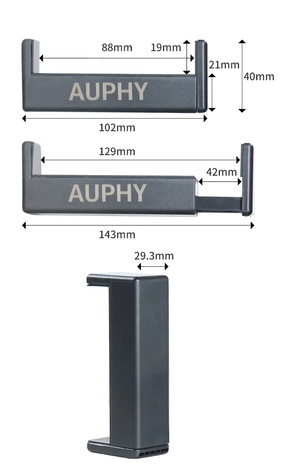 Support de guitare stable et droit, taille ultracompacte, pour guitare acoustique, portable, à pince, réglable de 9cm à 12cm