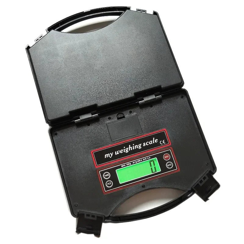 Balance stable 25 kg/1 g scale portable électronique spécialisée pour les colis express Portée kilogramme gramme alimentaire G、oz、Lb、ml、g/ml P