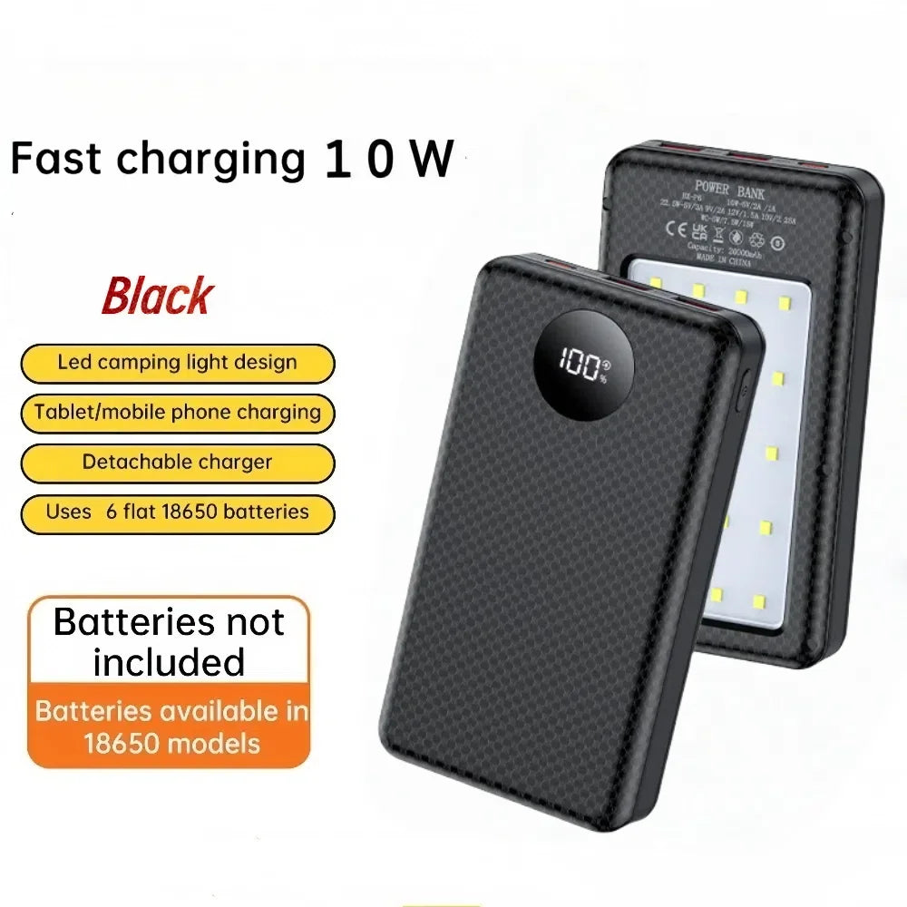 Six-Cell 18650 Power Bank Case - Model Options